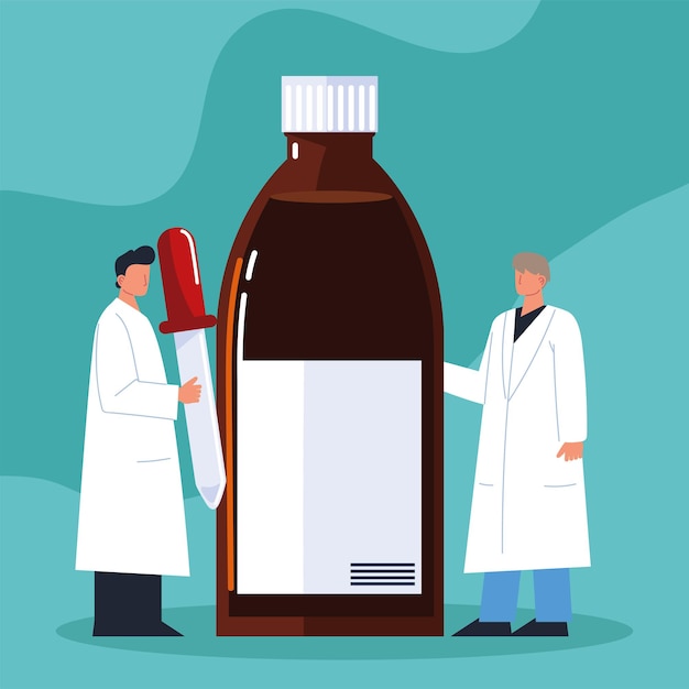 Zakraplacz dla mężczyzn farmaceutów