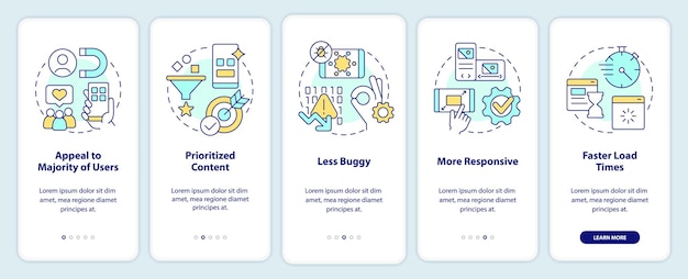 Zalety pierwszego projektu mobilnego ekranu wprowadzającego do aplikacji mobilnej