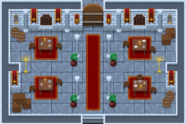 Zamek Gra Tileset