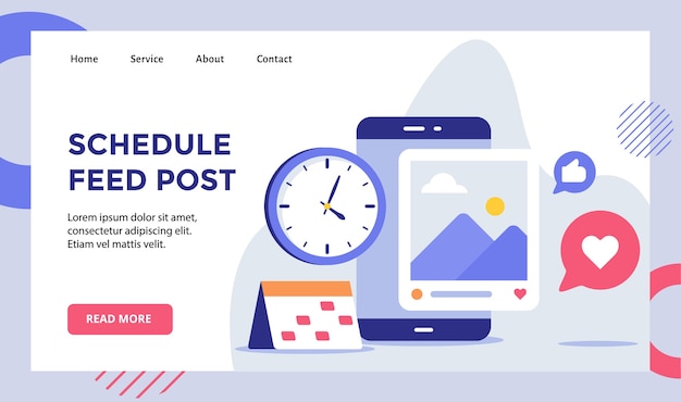 Zaplanuj Zdjęcie Posta Na Ekranie Smartfona