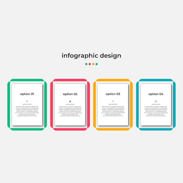 Zaprojektuj Infografikę Szablon Biznes Wektor