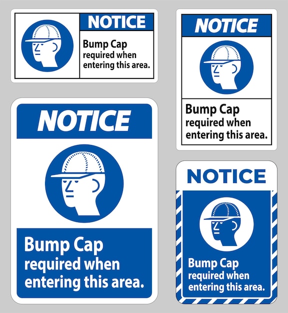 Zauważ, że przy wejściu do tego obszaru wymagany jest znak "Bump Cap"