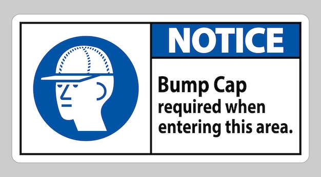 Zauważ, że przy wejściu do tego obszaru wymagany jest znak "Bump Cap"
