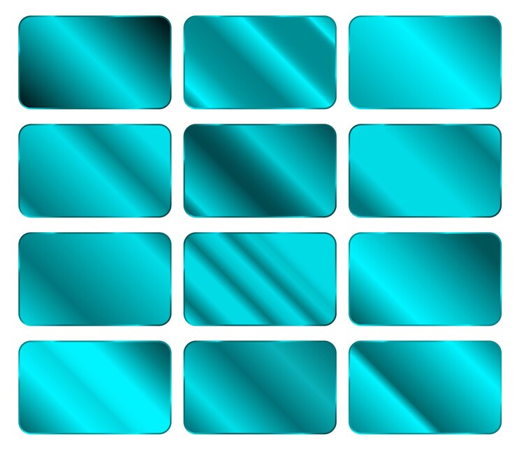 Wektor zbiór kolorowych tła w modnych kolorach neonowych nowoczesny wektorowy projekt ekranu dla aplikacji mobilnej miękkie kolory abstrakcyjne pastelowe gradienty holograficzne próbki do projektowania