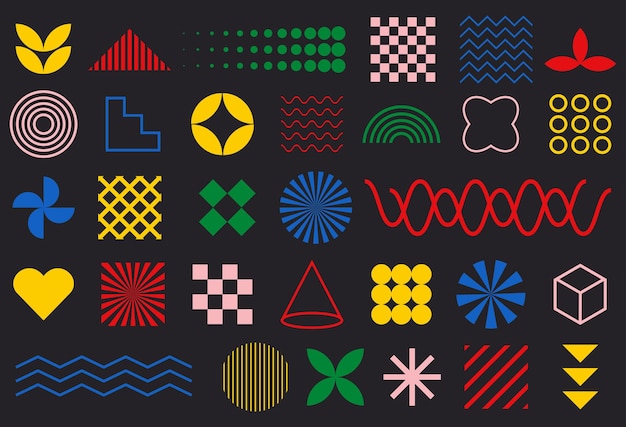 Zbiór kształtów geometrycznych