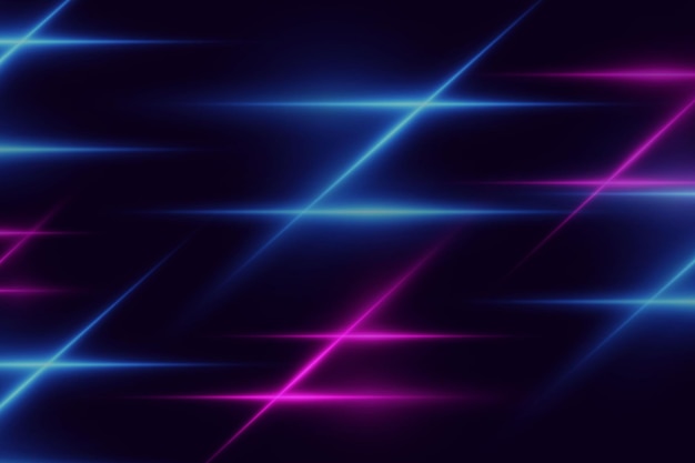 Zbiór neonowych linii poziomych