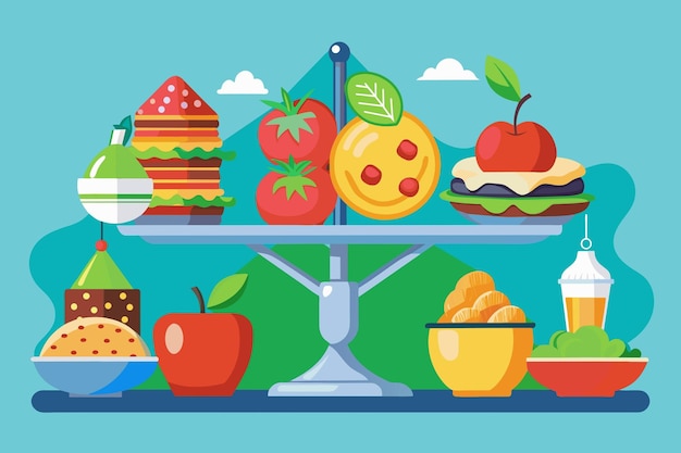 Zdrowe i niezdrowe jedzenie Wybór jedzenia Płyty z produktami ekologicznymi i fast foodem Koncepcja decyzji dietetycznej i odżywianie