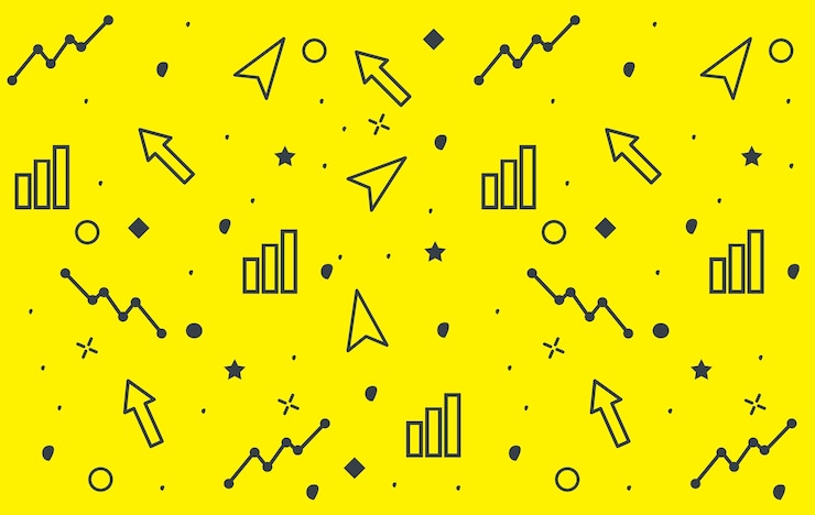 Wektor zestaw biznes doodle projekt tekstura