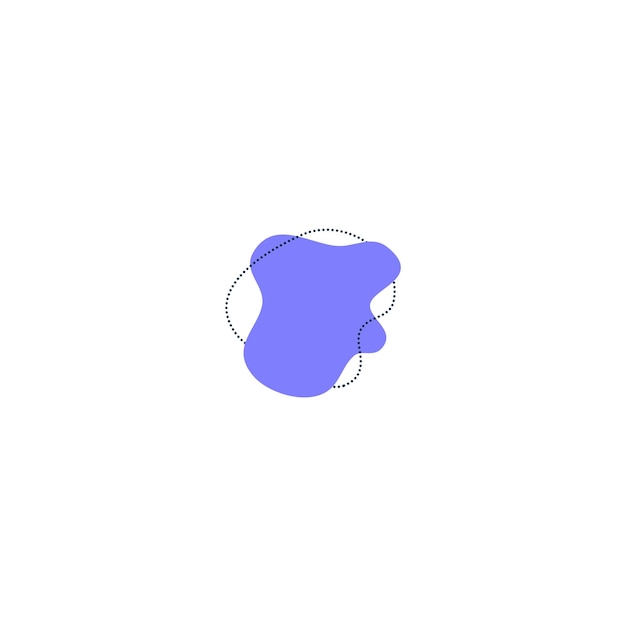 zestaw elementów blob zestaw wektorowy element