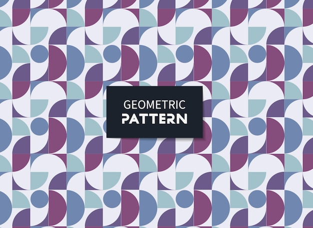 Zestaw geometrycznych wzorów bez szwu Vector