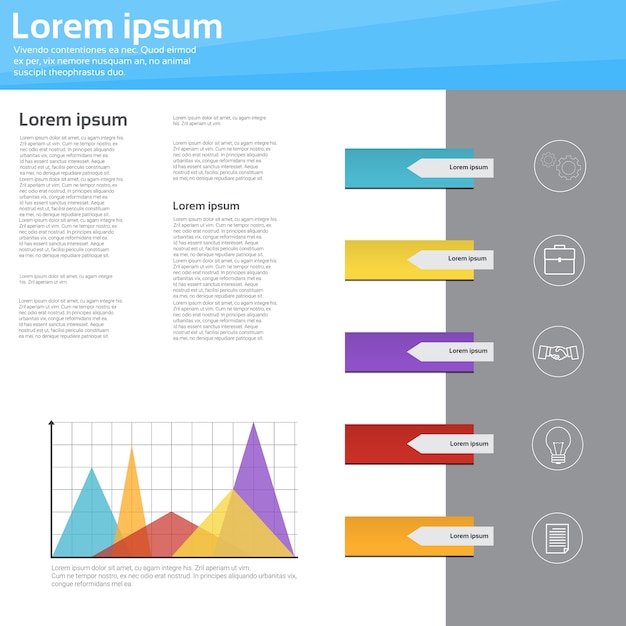 Zestaw Graficzny Finansów Infographic