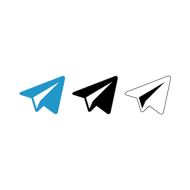 Zestaw ikon Telegram