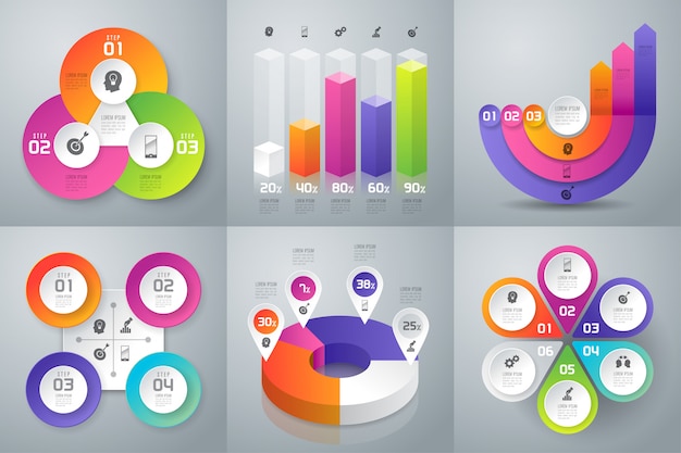 Zestaw Infografiki Biznesu