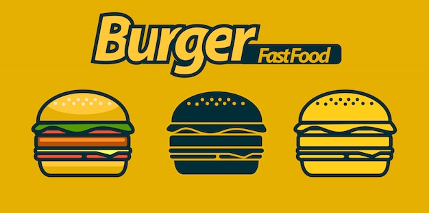 Zestaw Logo Burger