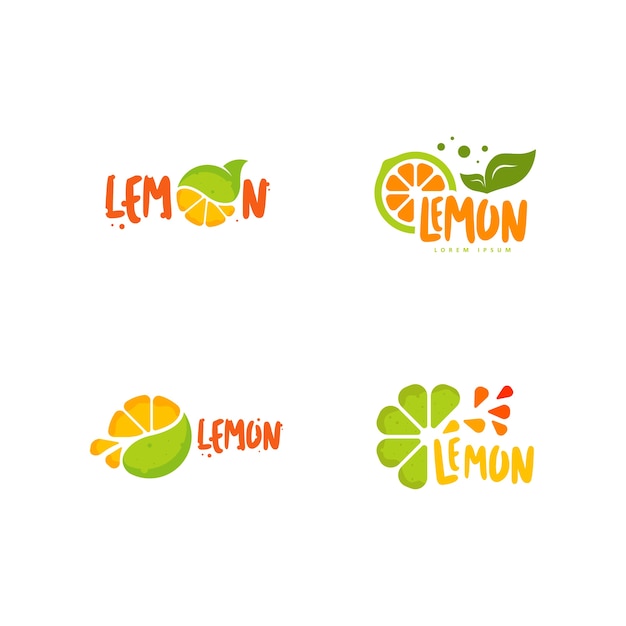 Zestaw Logo Owoców