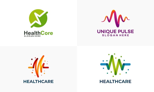 Zestaw Logo Pulse Healthcare