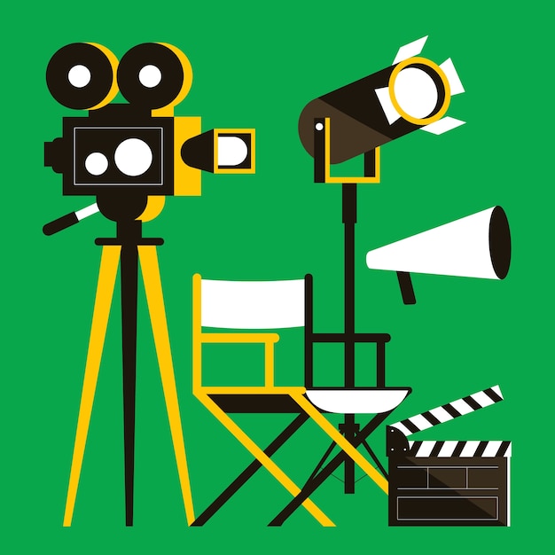Zestaw produkcji filmowej