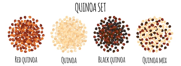 Zestaw Quinoa z Red White Black i mieszanką komosy ryżowej