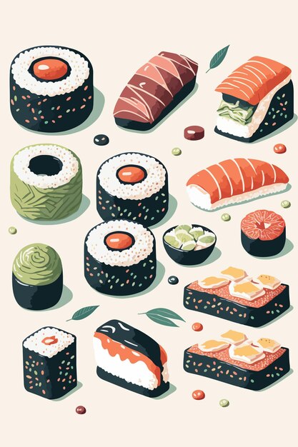 zestaw sushi