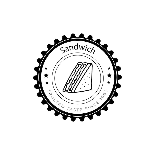 Zestaw Szablonów Logo żywności I Napojów