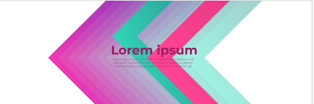 Zestaw szablonów sieci web streszczenie transparent. Baner sieciowy poziomy nagłówek. Wektor streszczenie projekt graficzny transparent szablon tło wzór.
