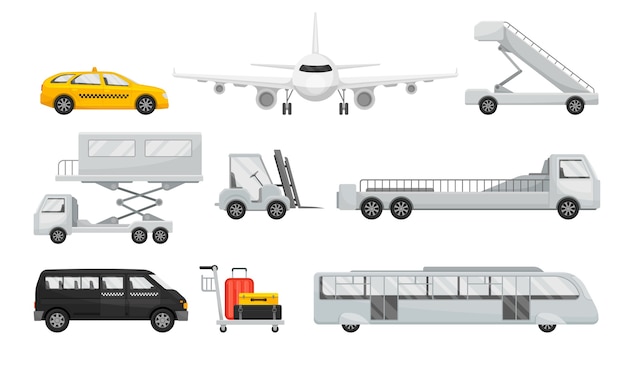 Zestaw Transportu Do Obsługi Lotniska