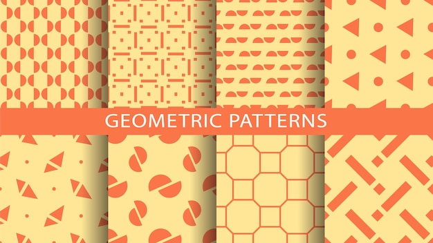Zestaw wzorów geometrycznych