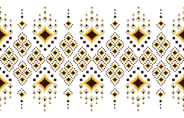Plik wektorowy zestaw wzorów ikat abstrakcjonistyczny bezszwowy wzór, etniczny wzór