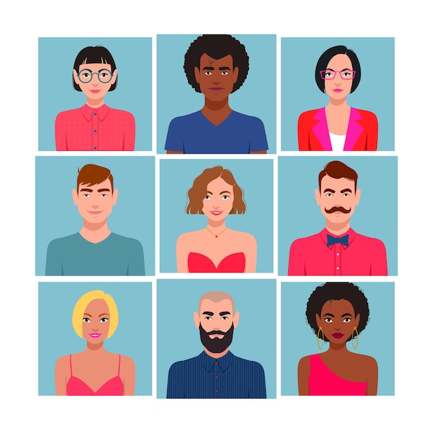 Zestaw znaków dla sieci web. Ilustracja wektorowa