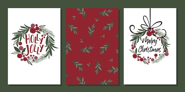 Zestawy Kartek Z życzeniami Bożonarodzeniowymi W Tradycyjnym Klasycznym Stylu