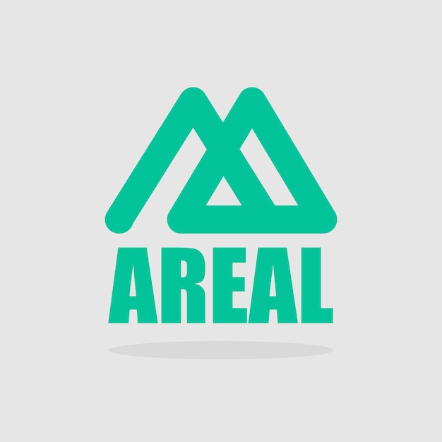 Zielone Logo Ze Słowem „real”.