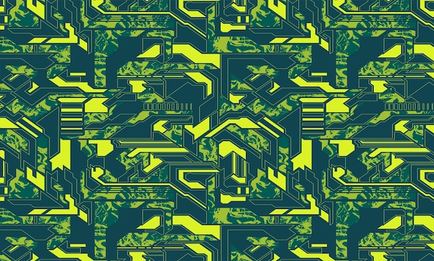 Plik wektorowy zielony abstrakcyjny wzór grunge projekt tła