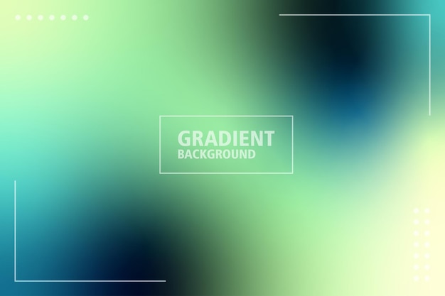zielony gradient tła