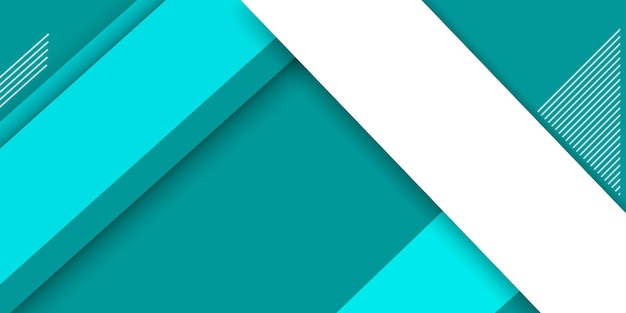 Zielony i bia?y abstrakcyjny kszta?t geometryczny t?o Szablon projektu biznesowego lub projekt transparentu korporacyjnego