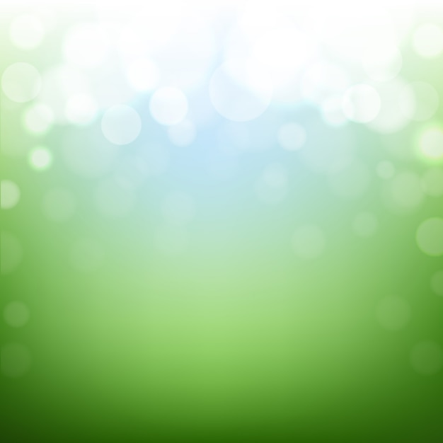 Zielony natury tło Z Bokeh