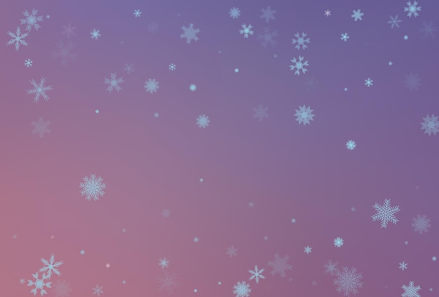 Zimowe Tło Z Elementem Bożego Narodzenia. Luksusowe Tło Płatka śniegu