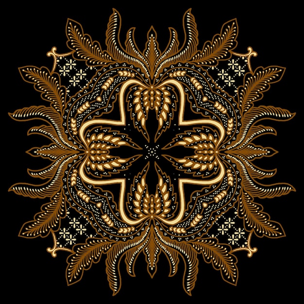 Złota Mandala Batik