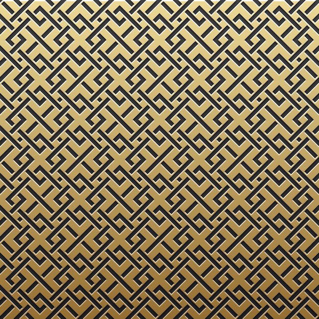 Złoty kruszcowy tło z geometrycznym wzorem. Elegancki, luksusowy styl.