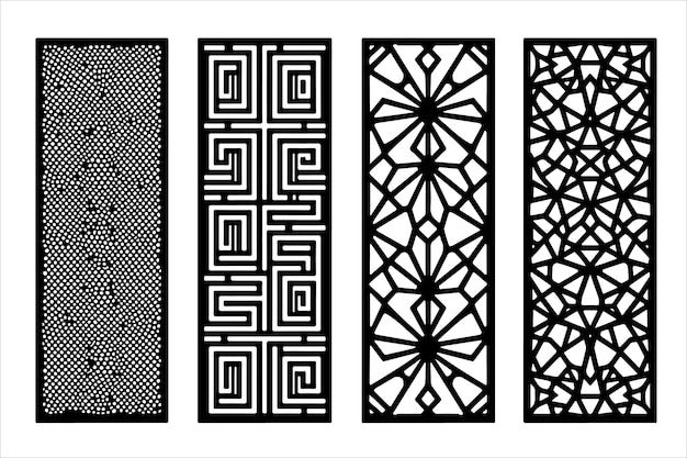 Złożony pakiet paneli LaserCut