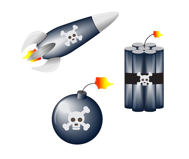 Znak Zagrożenia Wybuchem Bomby