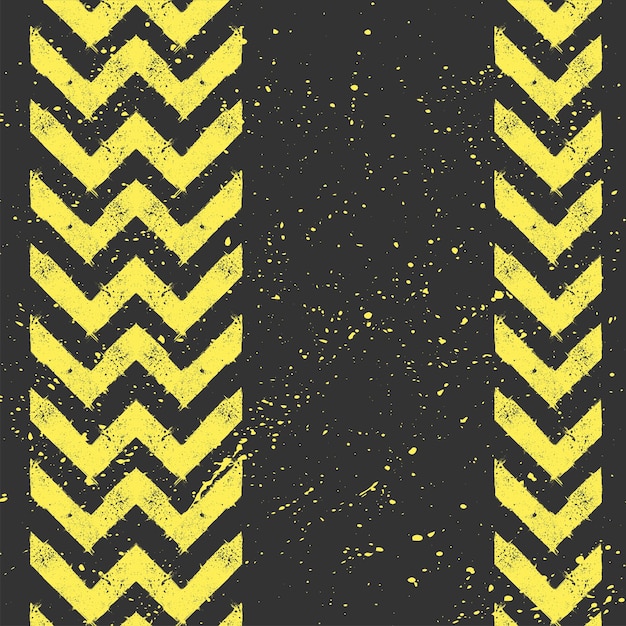 Plik wektorowy Żółta tapeta z liniami strzałek grunge