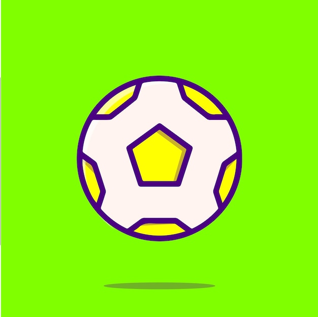 Żółto-biała Piłka Do Różnych Zastosowań