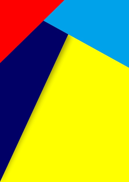 żółto-czerwone tło z niebieską i czerwoną linią