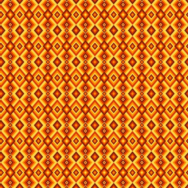 Żółty diamentowy kształt geometryczny groovy wzór