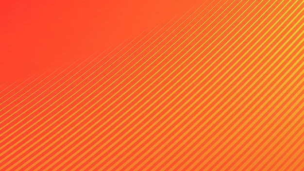Żółty i pomarańczowy gradient z paskami linia abstrakcyjny obraz wektorowy tła