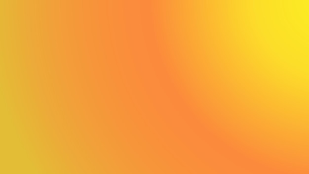 Żółty pomarańczowy gładki gradient z reflektorem abstrakcyjnego tła do prezentacji
