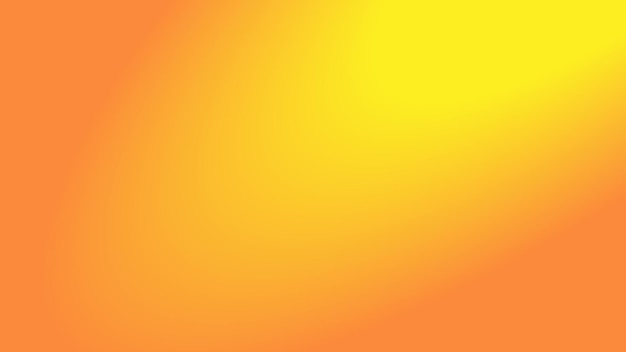 Żółty pomarańczowy gładki gradient z reflektorem abstrakcyjnego tła do prezentacji