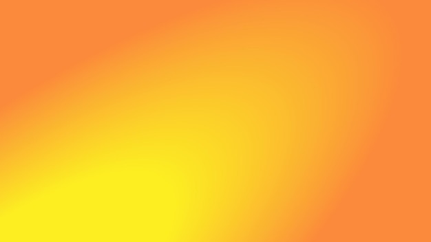 Żółty pomarańczowy gładki gradient z reflektorem abstrakcyjnego tła do prezentacji