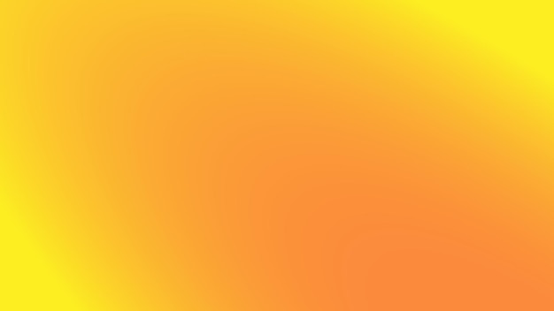 Żółty pomarańczowy gładki gradient z reflektorem abstrakcyjnego tła do prezentacji