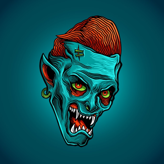 Zombie Blue